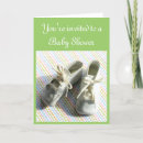 Search for baby booties invitations Vintage