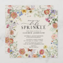 Search for floral baby sprinkle invitations Flowers