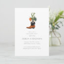 Search for cactus engagement party invitations Minimalist