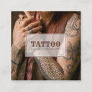 Search for vintage tattoo business cards Typography