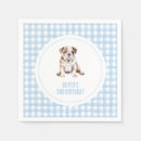 Search for bulldog napkins Puppy
