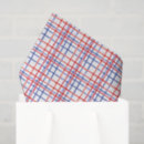 Search for blue white plaid tissue paper Patriotic