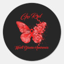 Search for stroke ribbon stickers Congenital heart defect awareness