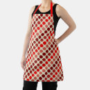 Search for red bubble aprons Circles