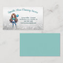 Search for cute cleaning business cards Janitor