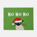 Search for christmas cat doormats Santa