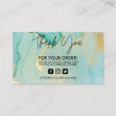 Search for turquoise and gold business cards Purple