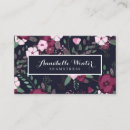 Search for floral patterns business cards Roses