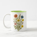 Search for vintage wildflowers mugs Wildflower bouquet