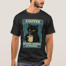Search for coffee halloween tshirts Black