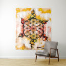 Search for sacred geometry tapestries Flower of life