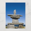 Search for inukshuks postcards Nobody