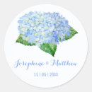Search for watercolor hydrangea stickers Blue