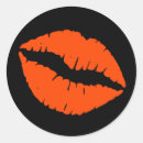Search for orange black stickers Red