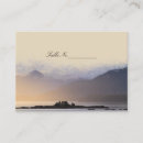 Search for table business cards Rustic