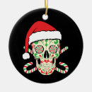 Search for sugar skull christmas tree decorations Santa