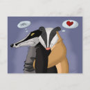 Search for funny badger Illustration
