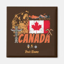 Search for canada souvenir magnets Flag