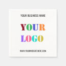 Search for company logo napkins Promotional