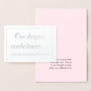 Search for our deepest condolences Death