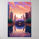 Search for chicago posters Watercolor