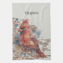 Search for cardinal bird tea towels Virginia