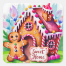 Search for gingerbread house stickers Sweet