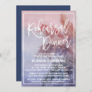 Search for sunset rehearsal dinner invitations Tropical