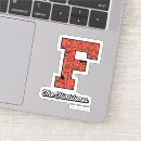 Search for funny letter stickers Retro