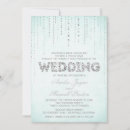 Search for aqua and silver wedding invitations Grey