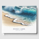 Search for beach wedding guest books Summer