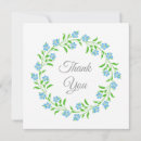 Search for forget me not thank you cards Blue