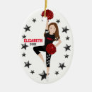 Search for poms christmas tree decorations Red