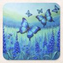 Search for butterfly coasters Illustration