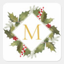 Search for monogram wreath stickers Berries