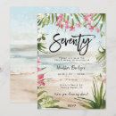 Search for orchid birthday invitations Seventieth
