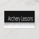 Search for archery business cards Modern