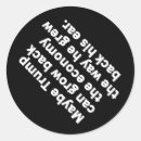 Search for political satire stickers America first