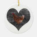 Search for chicken christmas tree decorations Hen