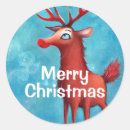 Search for rudolph the red nosed reindeer stickers Cute