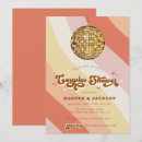 Search for disco bridal shower invitations 70s