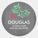 Search for christmas chalkboard stickers Round