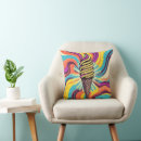 Search for pop art cushions Psychedelic