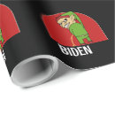 Search for biden christmas wrapping paper Brandon