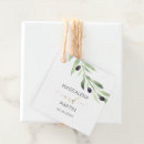 Search for olive branch wedding favour tags Rustic