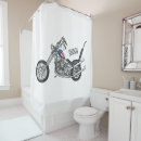Search for motorcycle shower curtains Chopper