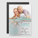 Search for destination save the date magnets Aqua
