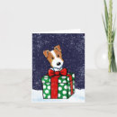 Search for jack russell terrier christmas cards Dog