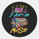 Search for oldschool stickers Music