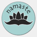 Search for namaste lotus stickers Zen